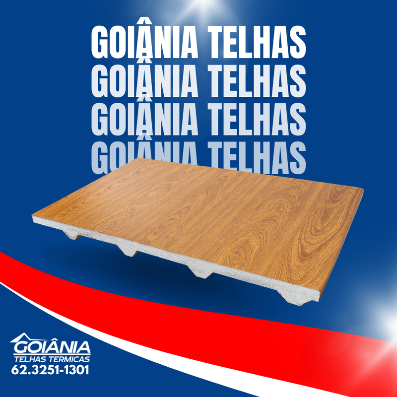 TELHA EM AÇO - ACABAMENTO EM FILME